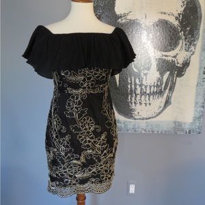 Off the Shoulder Minidress